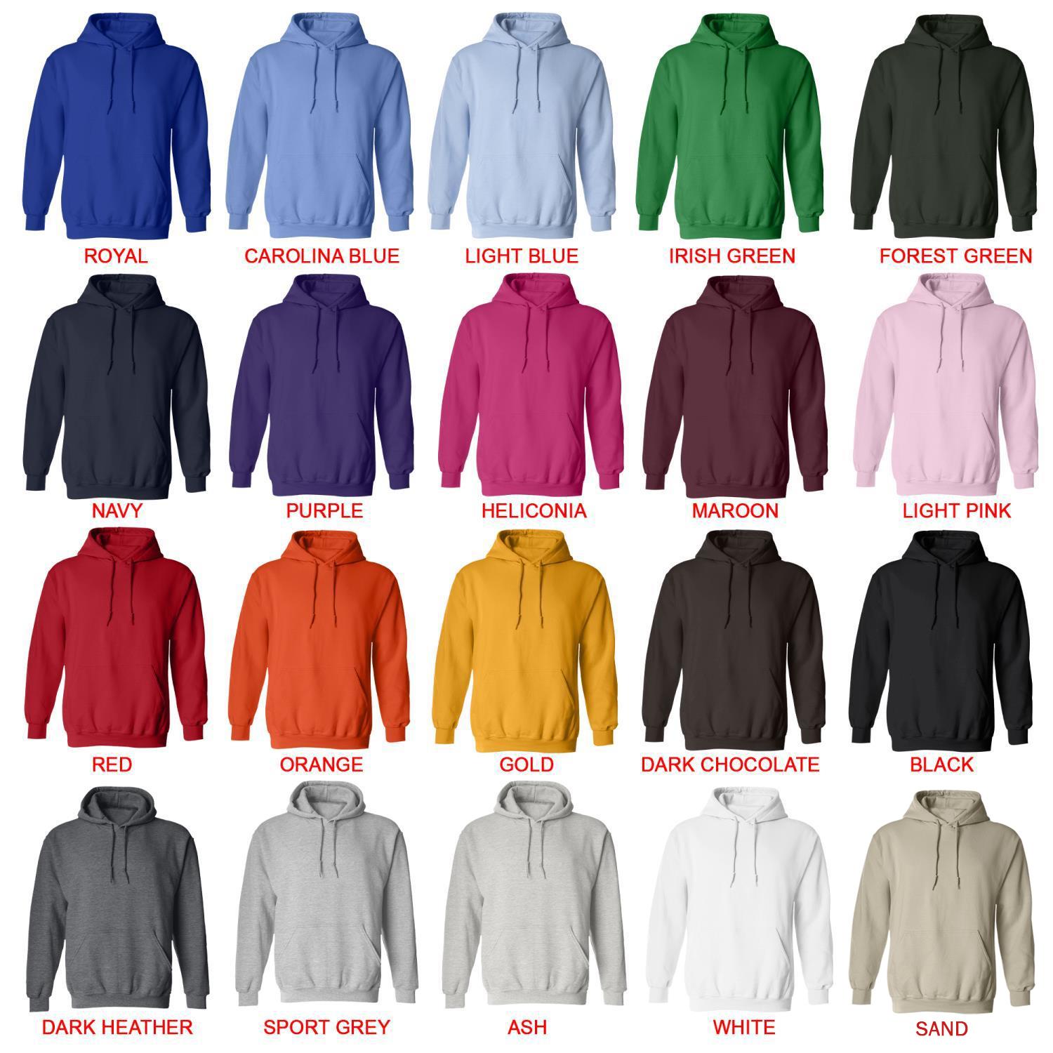 hoodie color chart - Frieren UK Shop