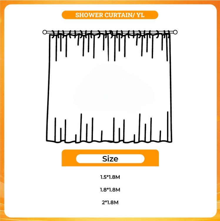 3D shower curtain - Frieren UK Shop