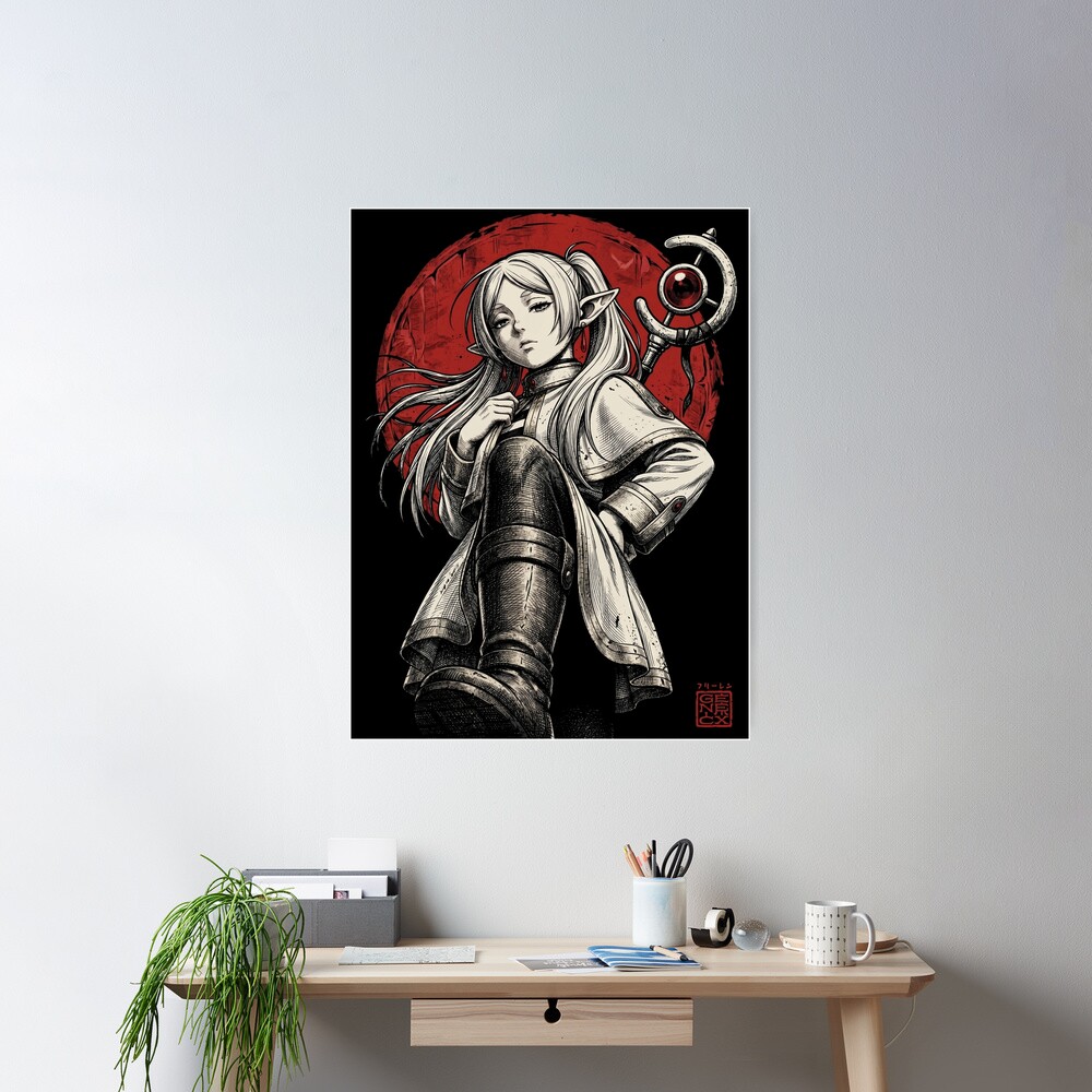 Frieren Japanese Style Poster - Image 2