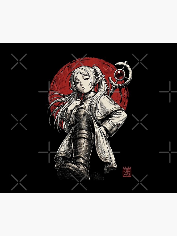 Frieren Japanese Style Tapestry - Image 2