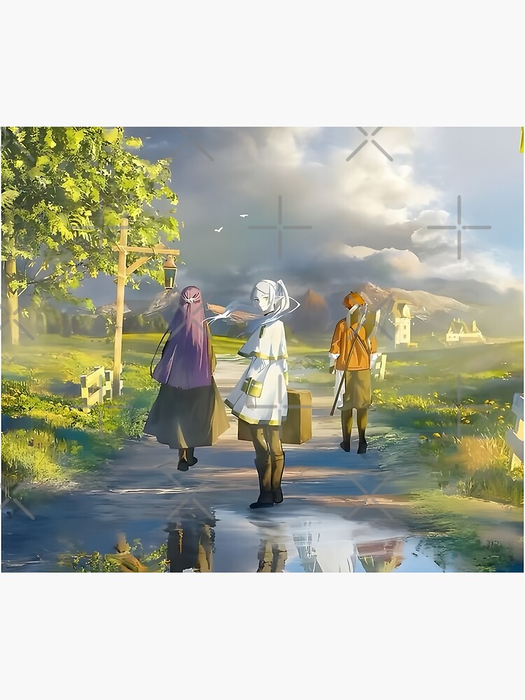 Frieren Calm Path Tapestry - Image 2