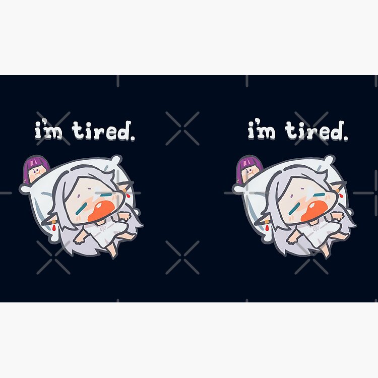 Frieren I'M Tired Cute Mug - Image 2