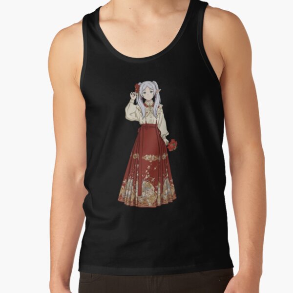 Frieren Red Petal Queen Tank Top