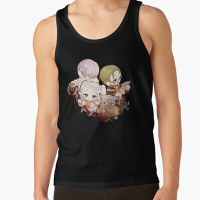 Frieren Chibi Heroes Tank Top
