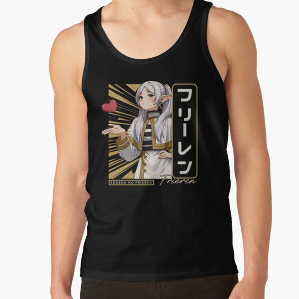 Frieren The Slayer Kiss Tank Top