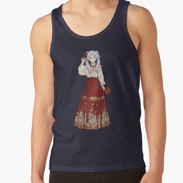 Frieren Red Petal Queen Tank Top - Image 5