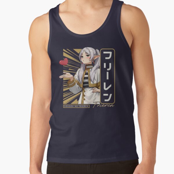 Frieren The Slayer Kiss Tank Top - Image 2