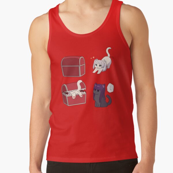 Frieren Chest Day Tank Top - Image 3