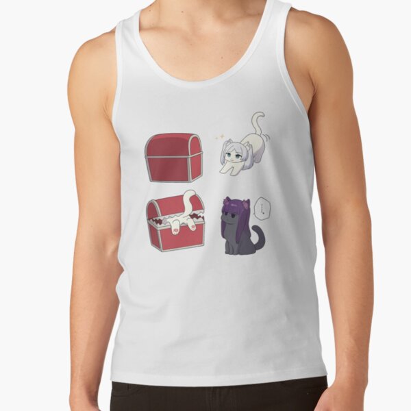 Frieren Chest Day Tank Top