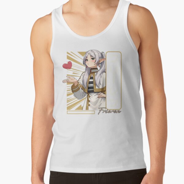 Frieren The Slayer Kiss Tank Top - Image 4