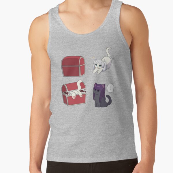 Frieren Chest Day Tank Top - Image 5