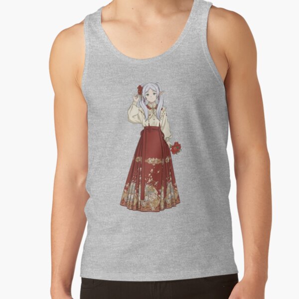 Frieren Red Petal Queen Tank Top - Image 2