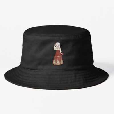 Frieren Red Dress Bucket Hat