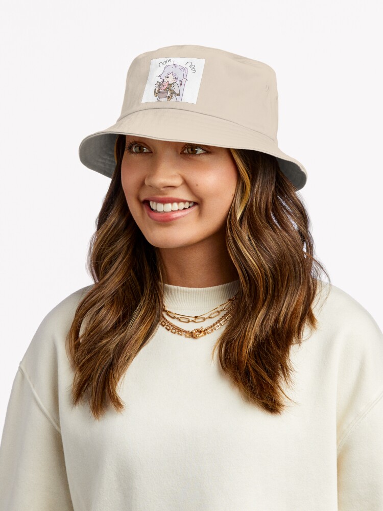 Frieren Eat Noodles Bucket Hat - Image 2