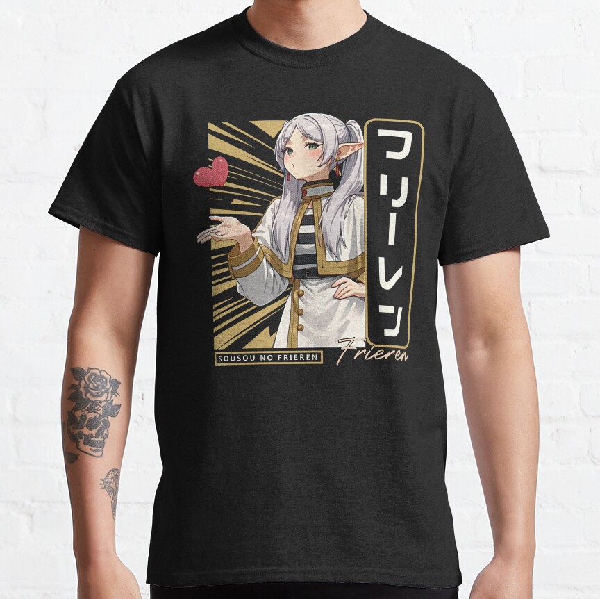 Frieren The Slayer Kiss T-Shirt