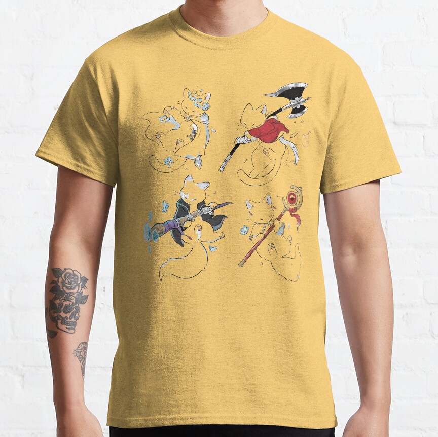Frieren Pets Team T-Shirt - Image 4