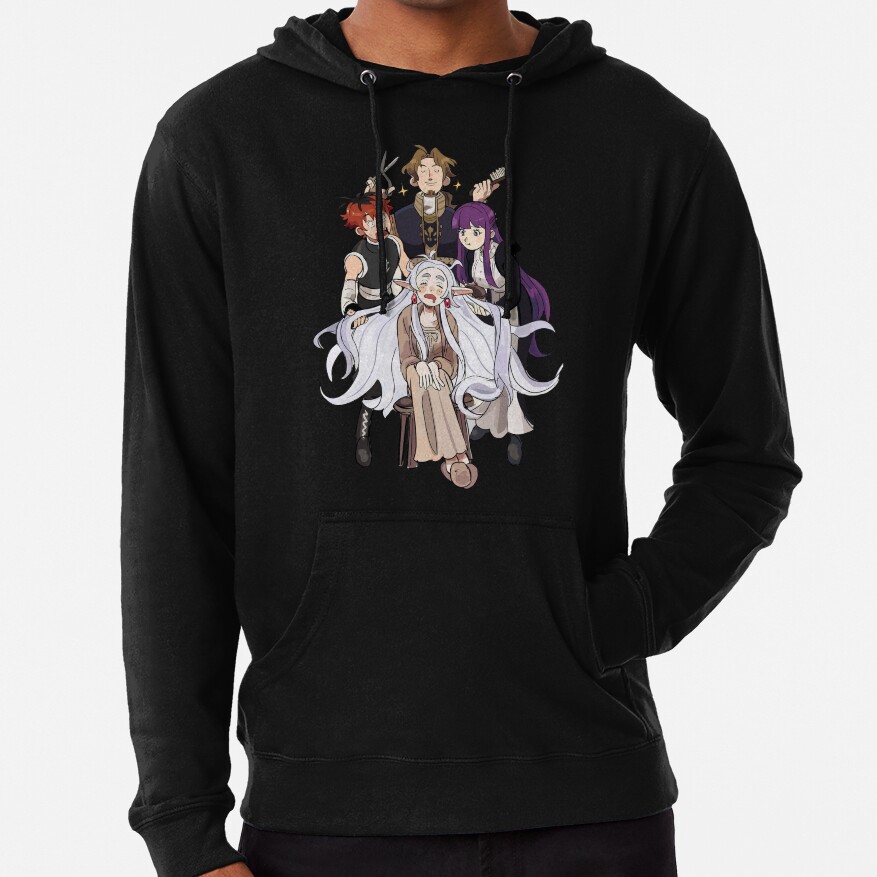 Frieren Brush And Blunders Hoodie - Image 4