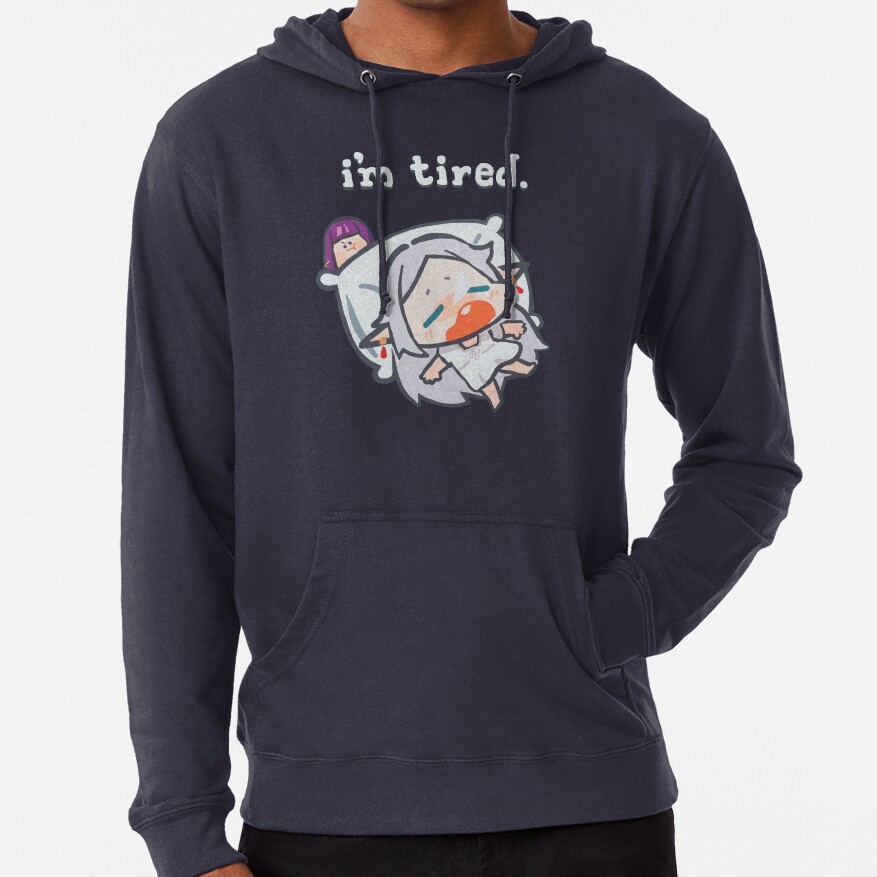 Frieren I'M Tired Cute Hoodie - Image 2