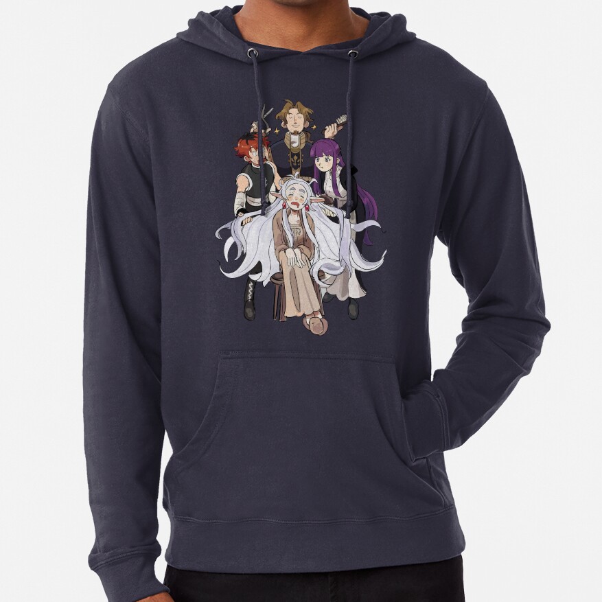 Frieren Brush And Blunders Hoodie - Image 3