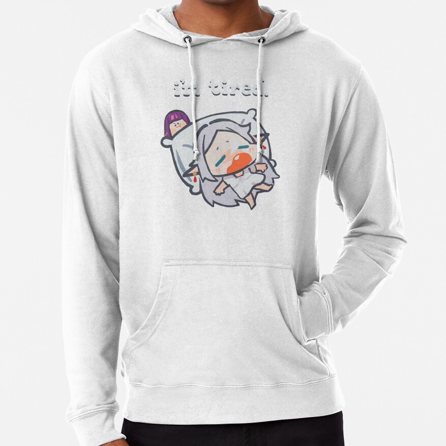 Frieren I'M Tired Cute Hoodie - Image 5