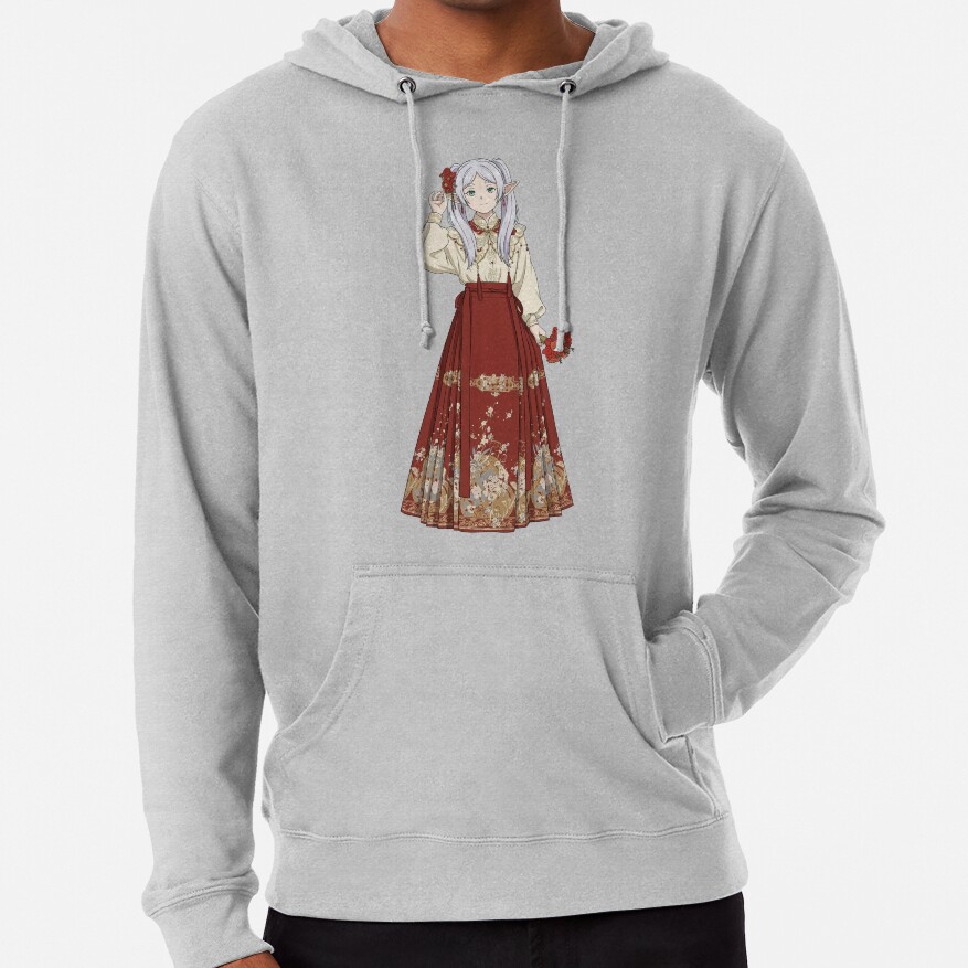 Frieren Red Petal Queen Hoodie - Image 3