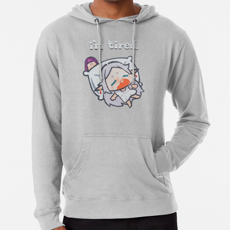 Frieren I'M Tired Cute Hoodie - Image 6