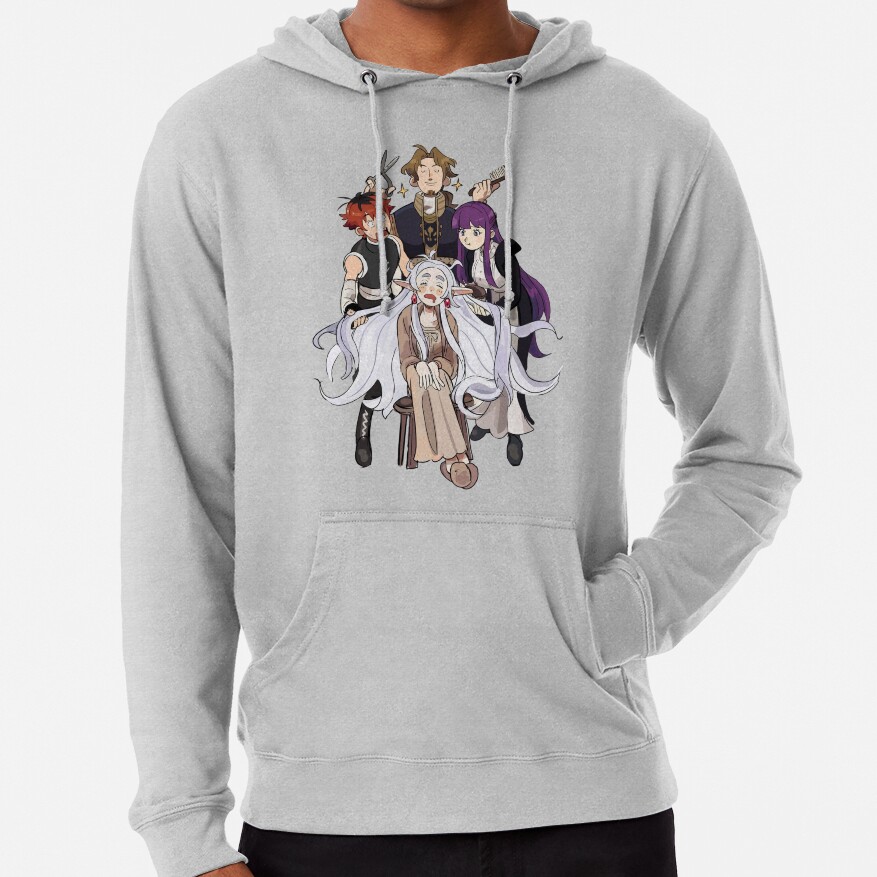 Frieren Brush And Blunders Hoodie - Image 2
