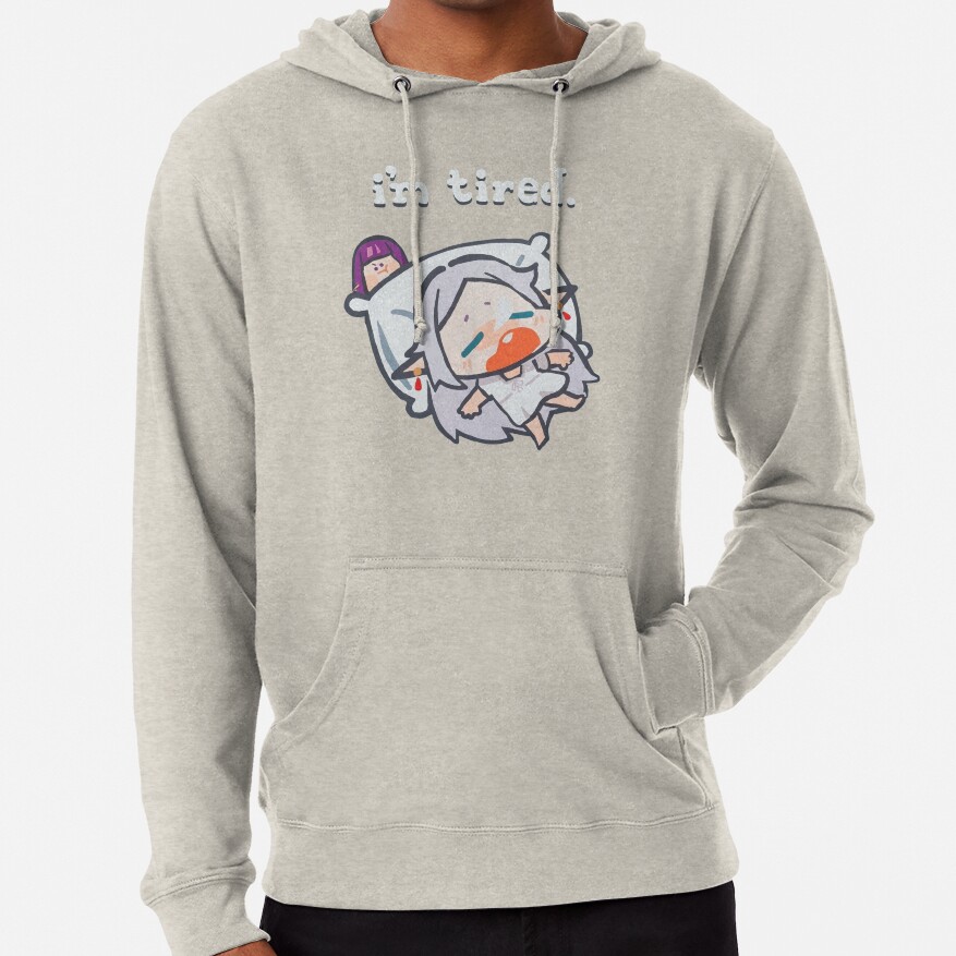 Frieren I'M Tired Cute Hoodie - Image 4