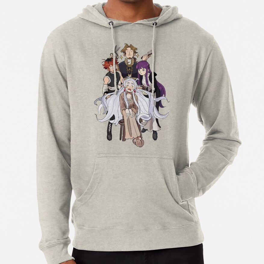 Frieren Brush And Blunders Hoodie - Image 5