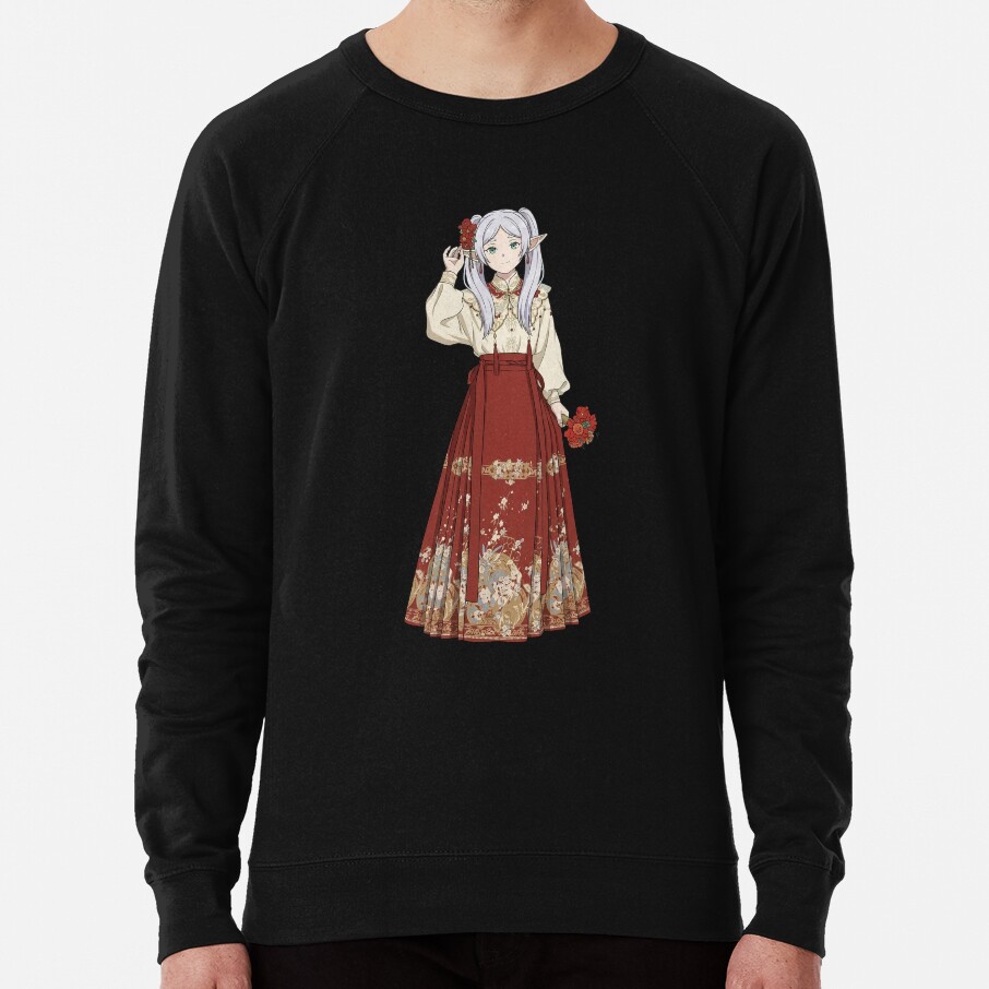 Frieren Red Petal Queen Sweatshirt