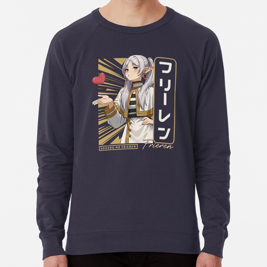 Frieren Frieren The Slayer Kiss Sweatshirt - Image 4