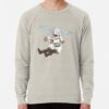 ssrcolightweight sweatshirtmensoatmeal heatherfrontsquare productx1000 bgf8f8f8 9 - Frieren UK Shop