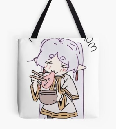 Frieren Eat Noodles Tote Bag