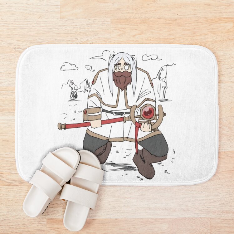 Frieren Pale Ears Bath Mat - Image 3
