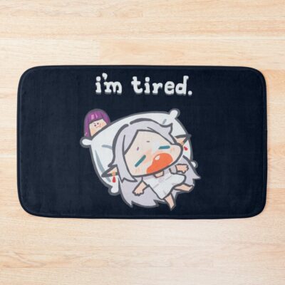 Frieren I'M Tired Cute Bath Mat