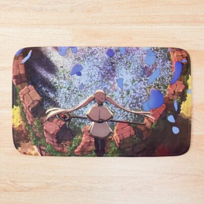 Frieren Petals Of The Forgotten Moments Bath Mat