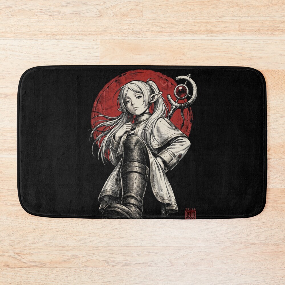 Frieren Japanese Style Bath Mat