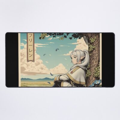 Traditional Frieren Mouse Pad