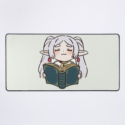 Frieren Read Book Mouse Pad