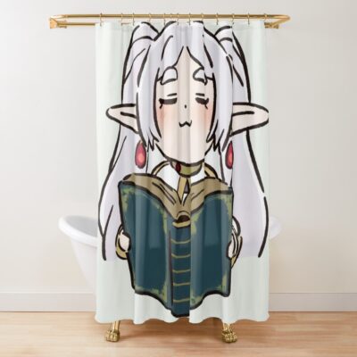 Frieren Pages Of Tranquility Shower Curtain