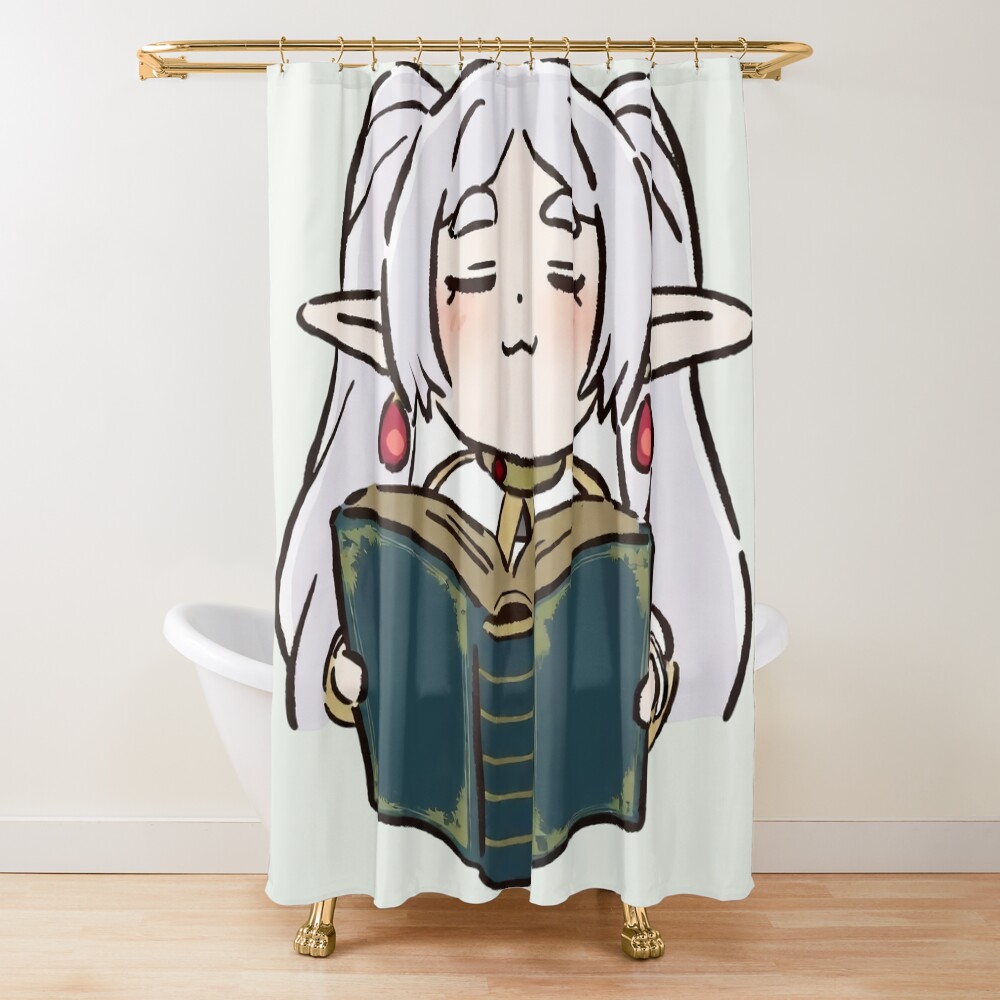 Frieren Pages Of Tranquility Shower Curtain