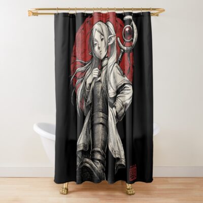 Frieren Japanese Style Shower Curtain
