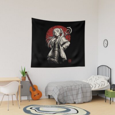 Frieren Japanese Style Tapestry