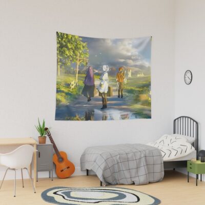 Frieren Calm Path Tapestry