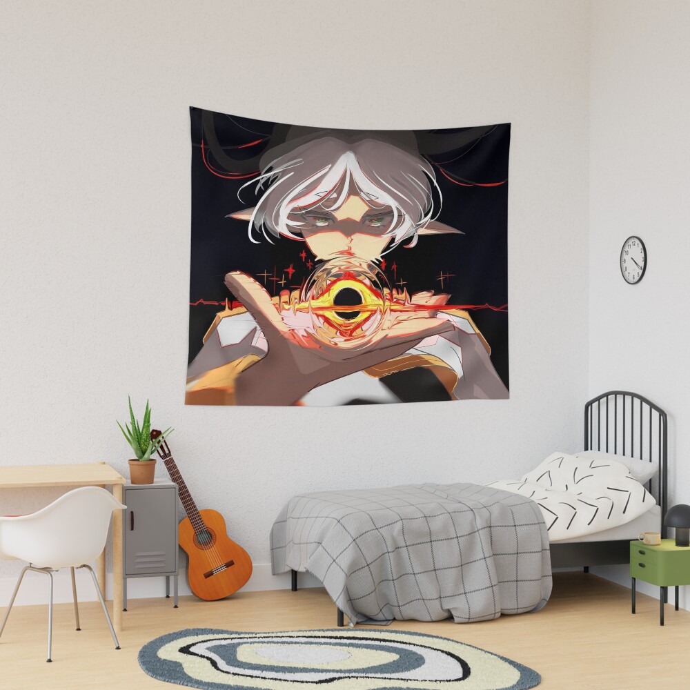 Frieren Keeper Of The Sphere Tapestry